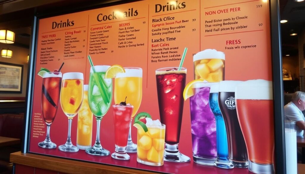 Applebee's Fayetteville drinks menu