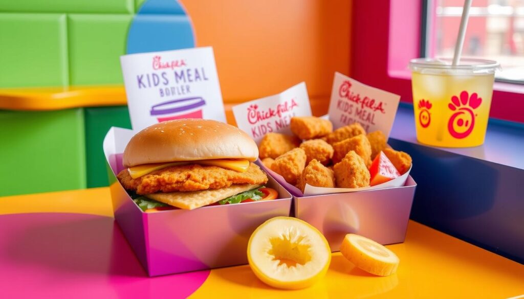 Chick-fil-A Evansville menu items for kids