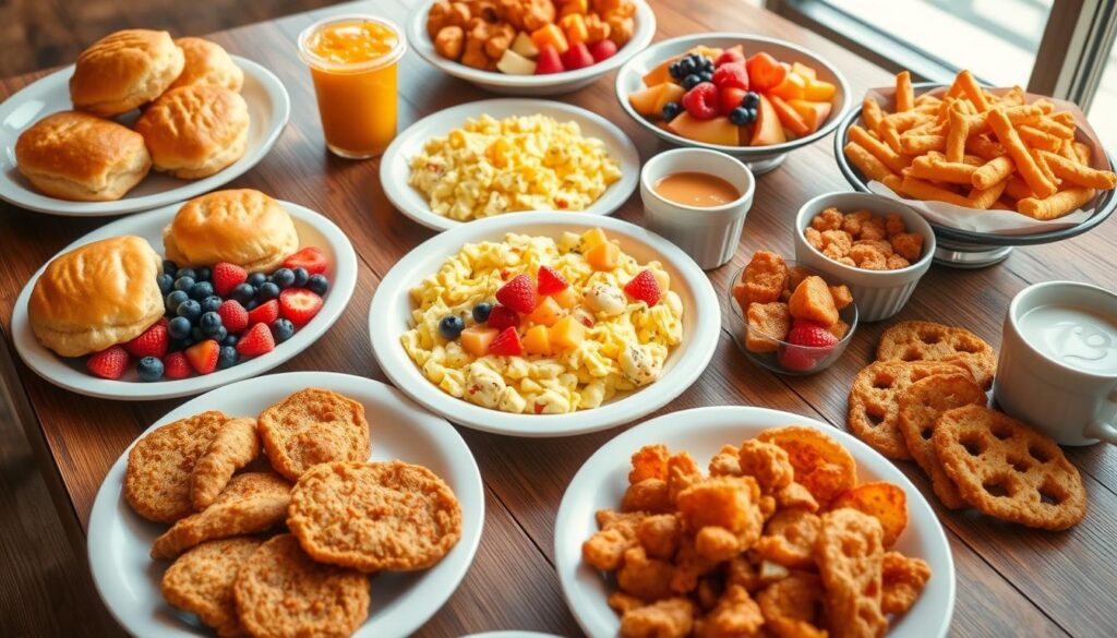 Chick-fil-A catering breakfast items