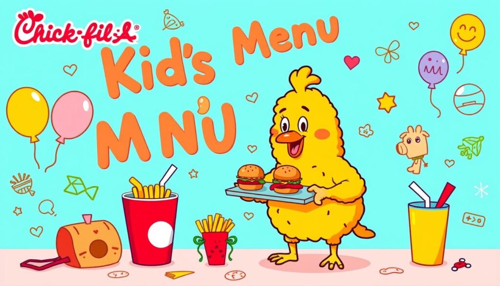 Chick-fil-A kid’s menu