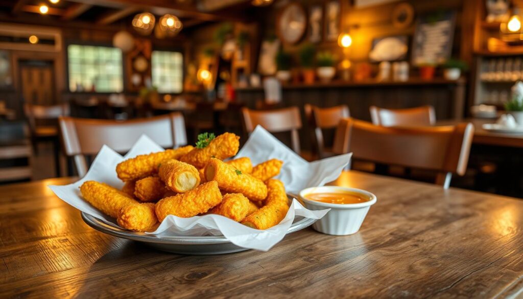 Cracker Barrel fried pickles