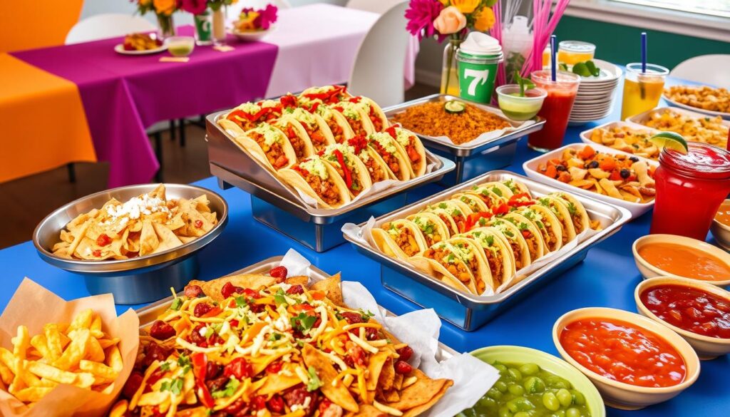 Customize Taco Bell catering