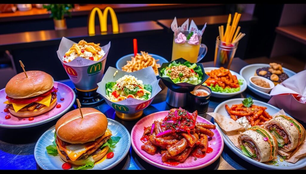 Innovative McDonald's dishes