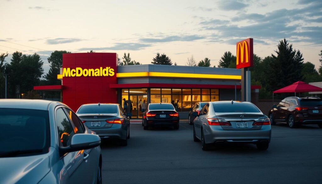 McDonald's Fargo drive-thru