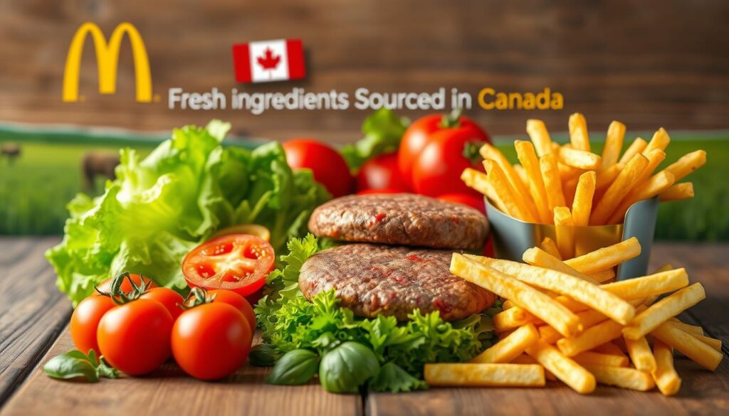 McDonald's quality food sources Canada