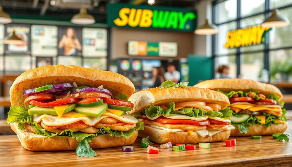 New menu items at Subway