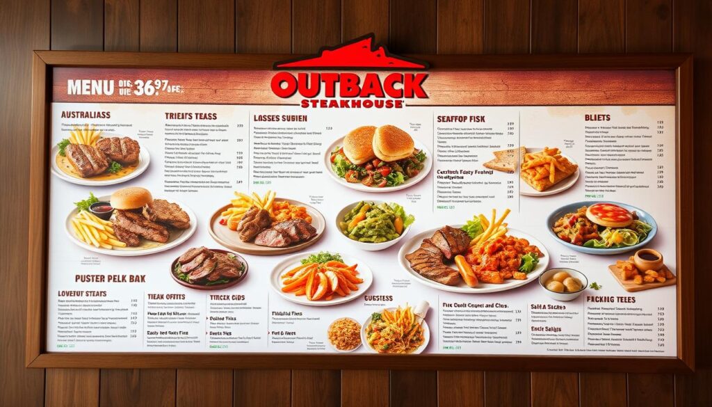 Outback Steakhouse Glen Burnie Menu With Prices