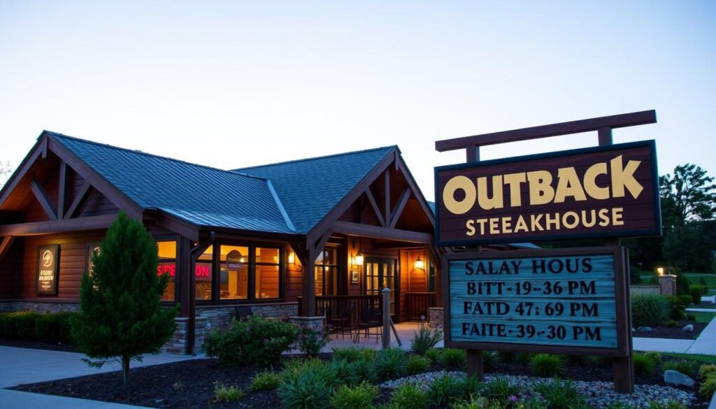 Outback Steakhouse hours