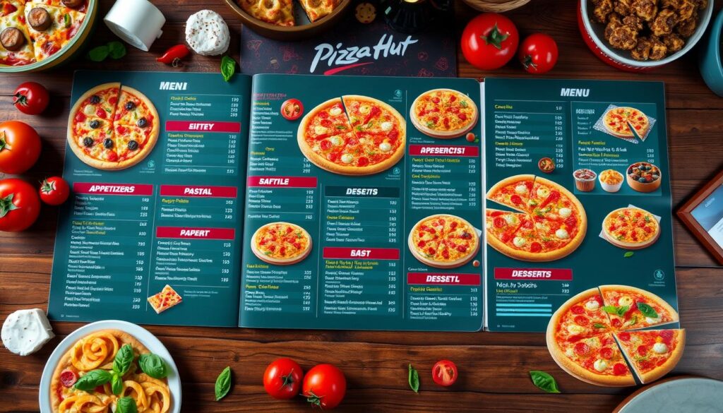 Pizza Hut Hong Kong menu with prices