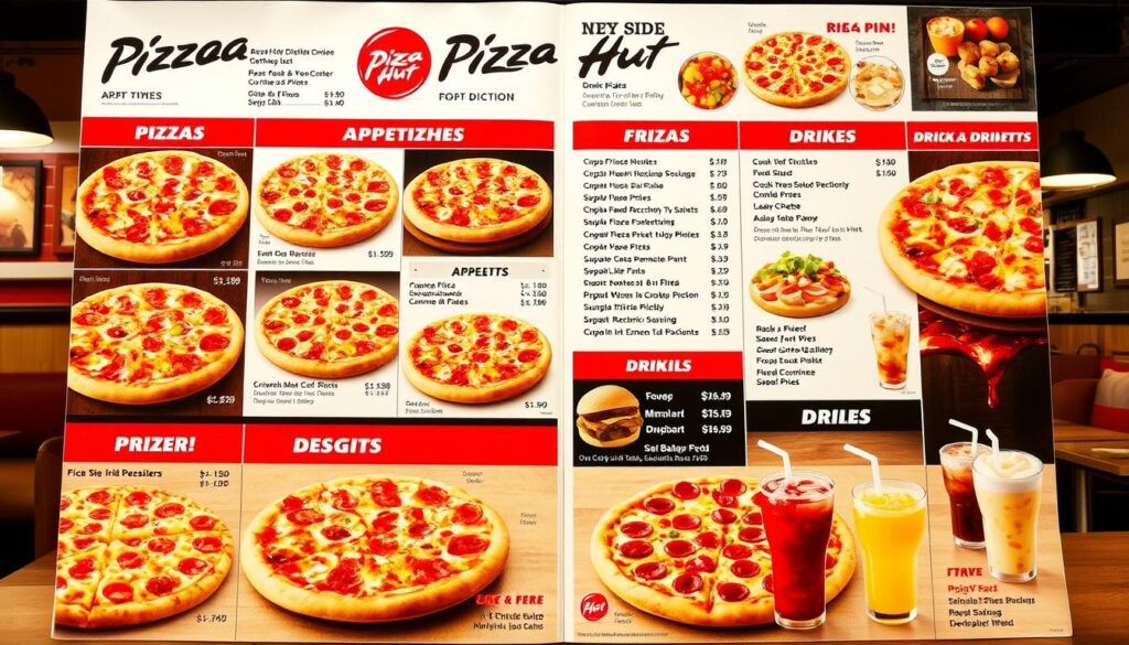 Pizza Hut Printable Menu With Prices