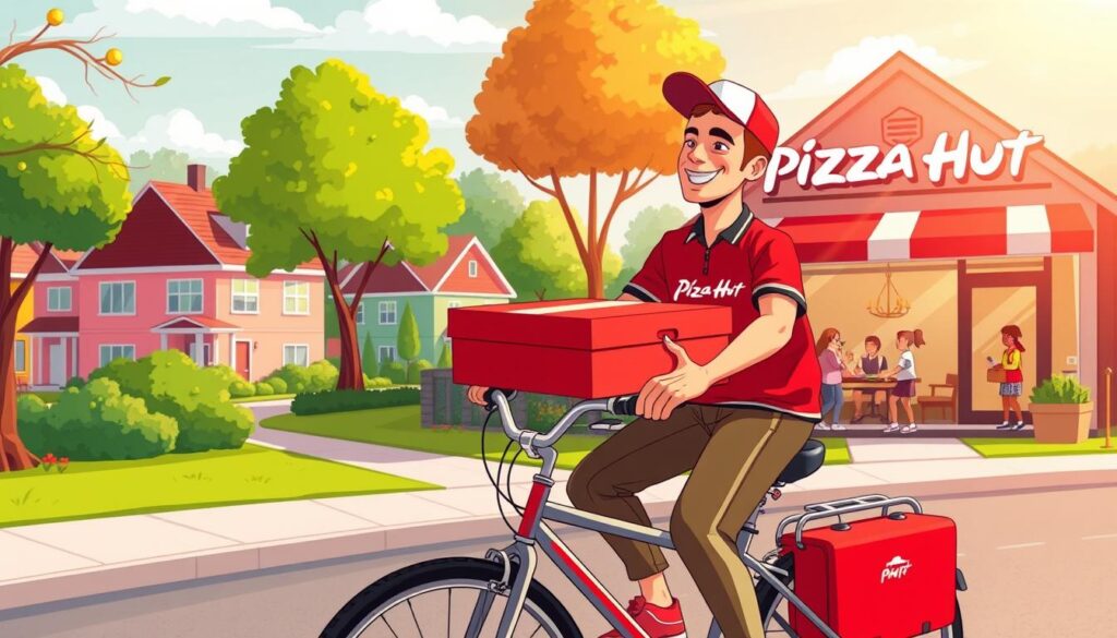 Pizza Hut delivery options