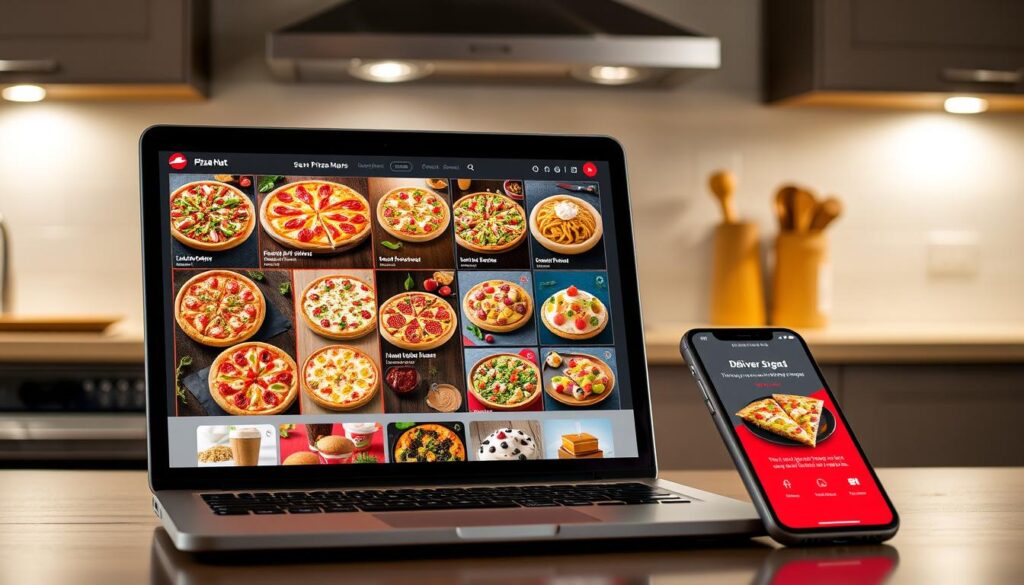 Pizza Hut online ordering