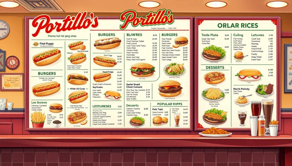 Portillo's Buena Park Menu With Prices