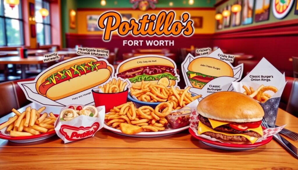 Portillo's Fort Worth Menu With Prices