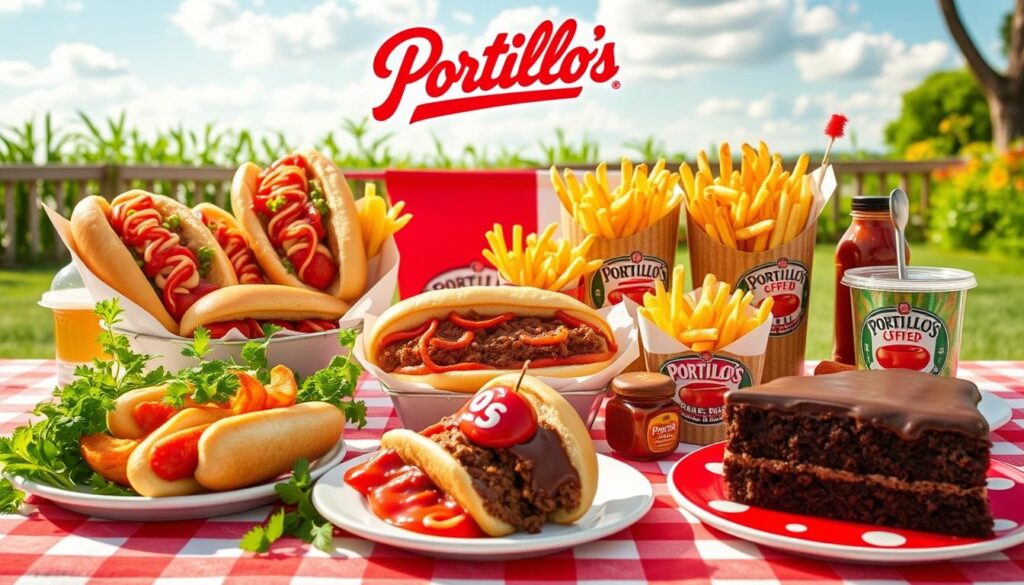 Portillo's menu specials and prices