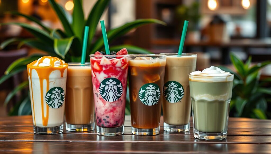 Starbucks beverages