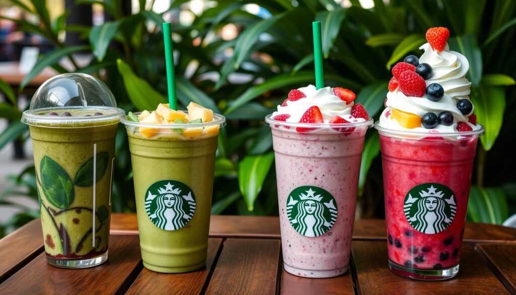 Starbucks blended drinks