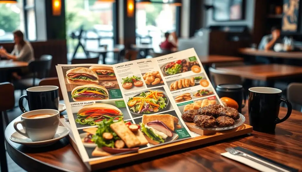 Starbucks lunch menu