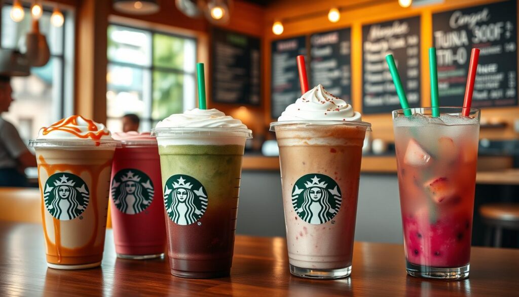 Starbucks specialty drinks