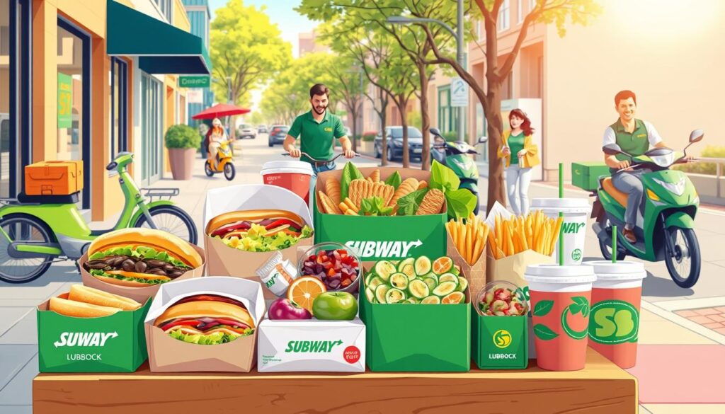 Subway Lubbock delivery options