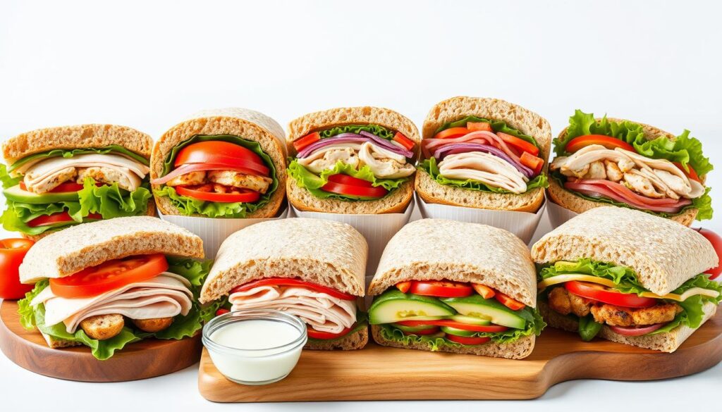 Subway healthy sandwich options