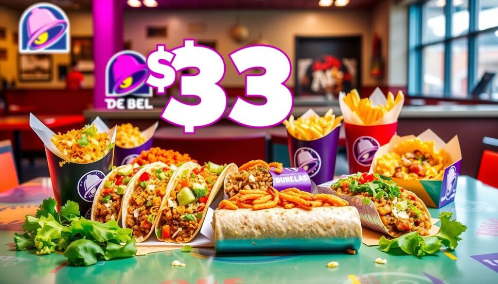 Taco Bell $3 menu