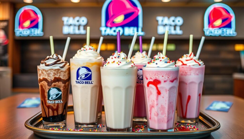 Taco Bell Milkshake prices