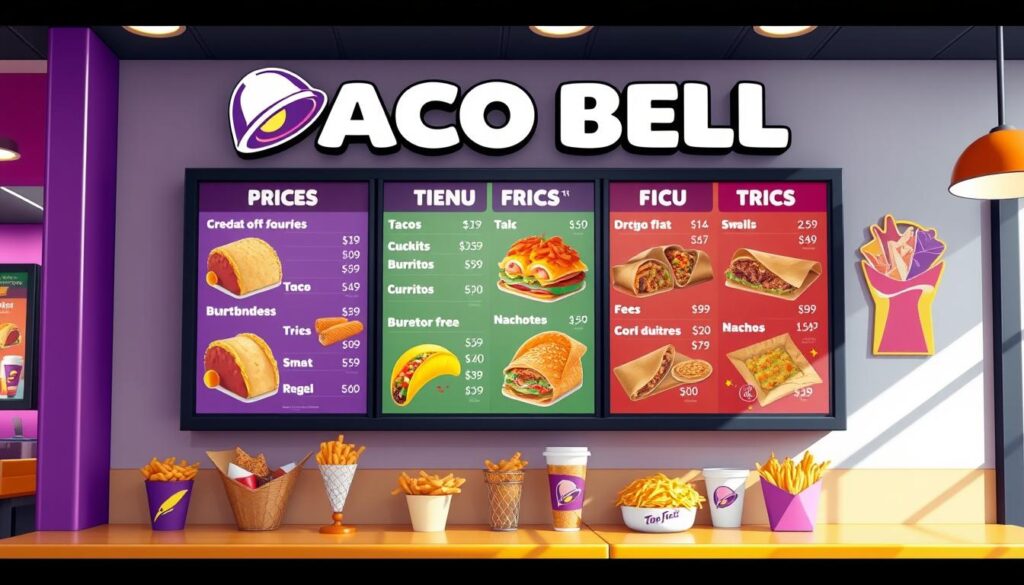 Taco Bell Online Menu With Prices