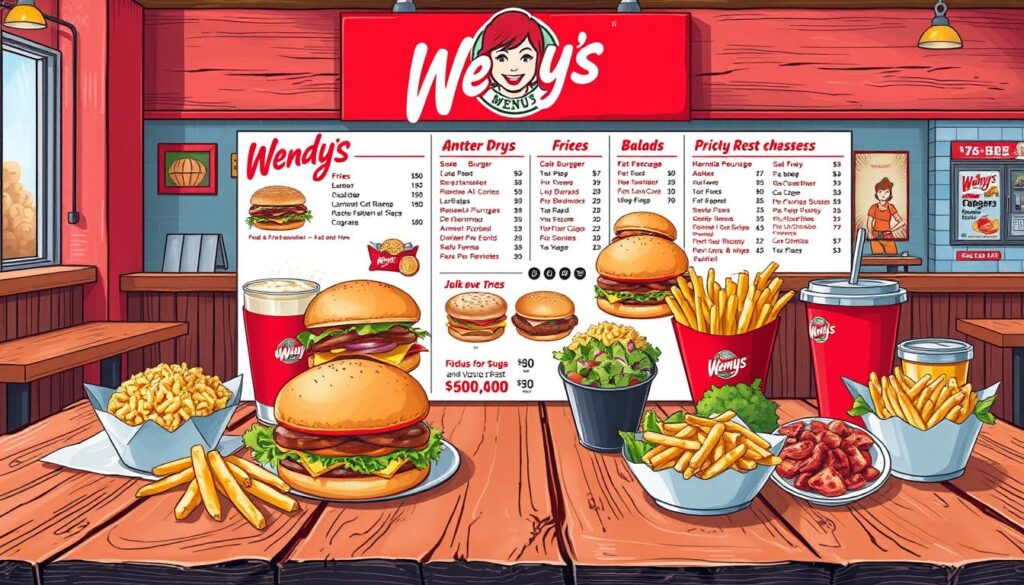 Wendy's Pueblo full menu prices