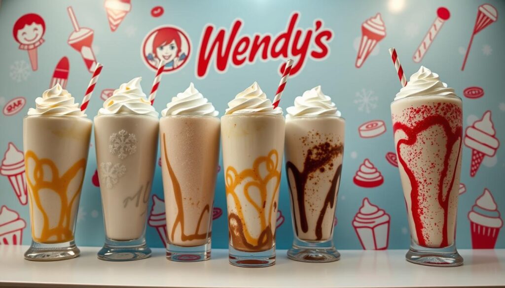 Wendy's frosty milkshake prices