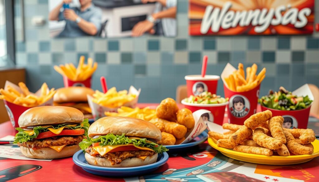 Wendy's menu with prices