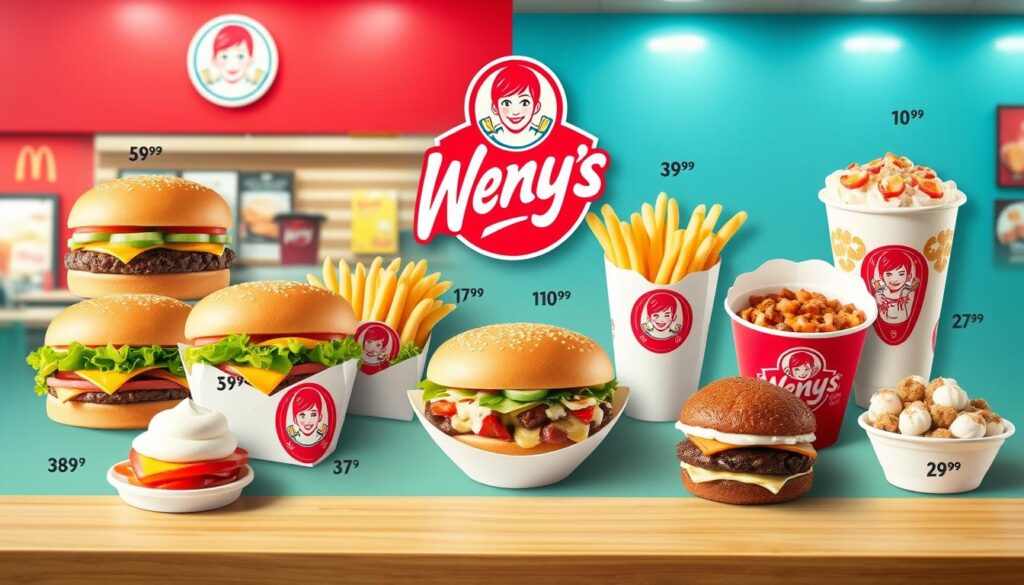 Wendy's prices and Wendy's calories