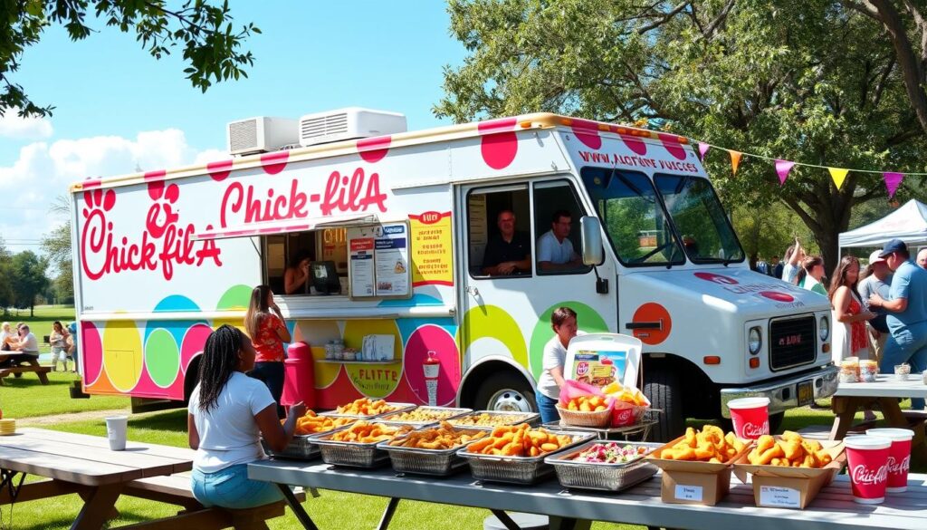 chick fil a food truck catering prices