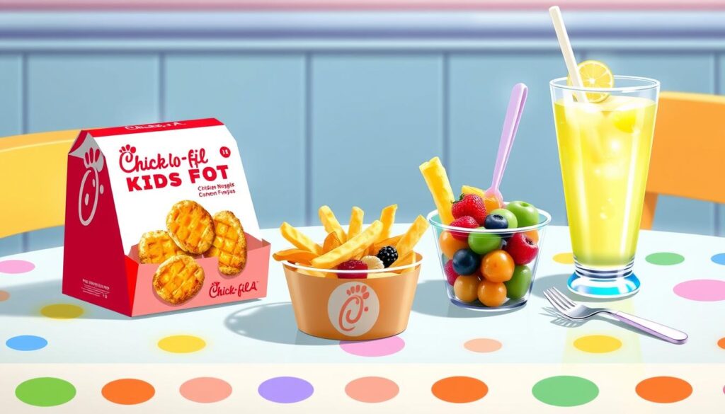 chick fil a kids menu