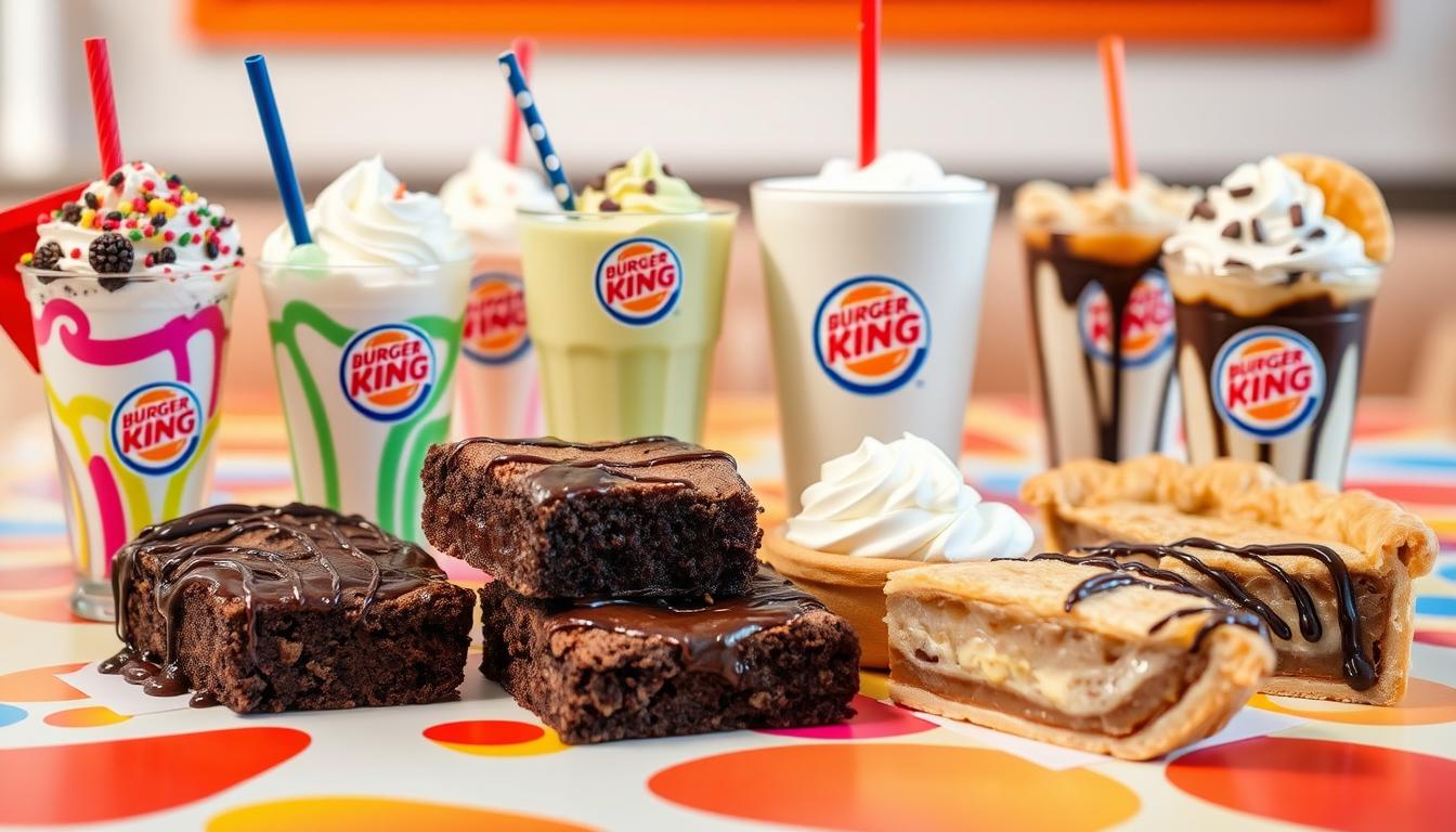 Burger King Dessert Menu With Prices