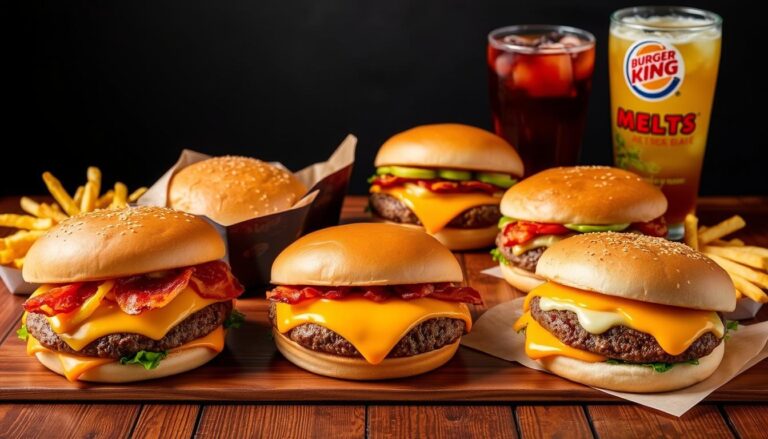 Burger King Melts Menu With Prices