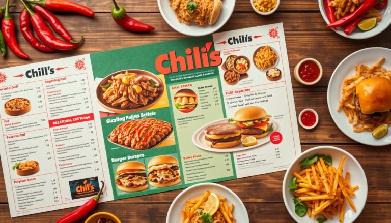 Chili's Nutrition Menu With Prices