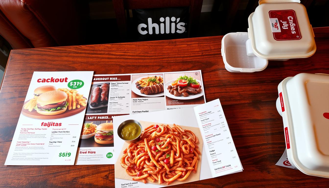 Chili's Takeout Menu With Prices