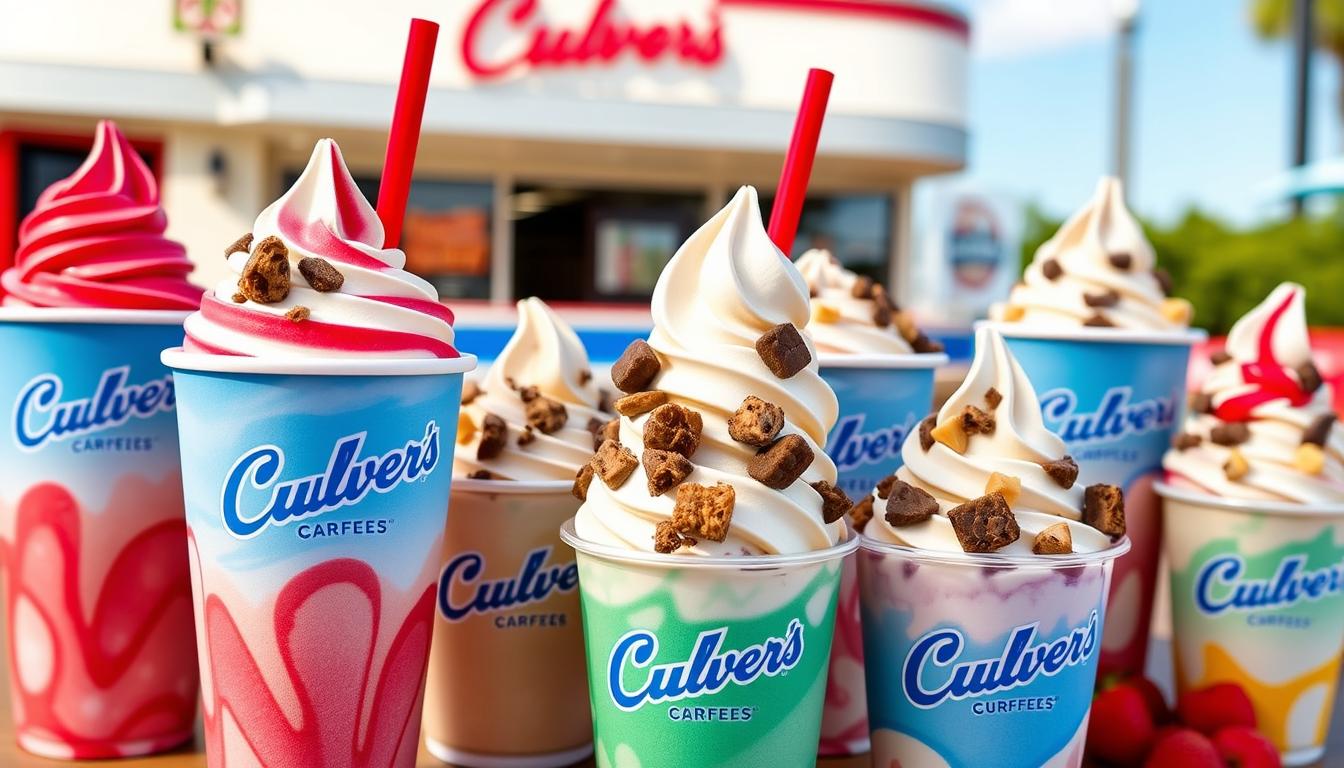 Culver's Concrete Mixer Menu