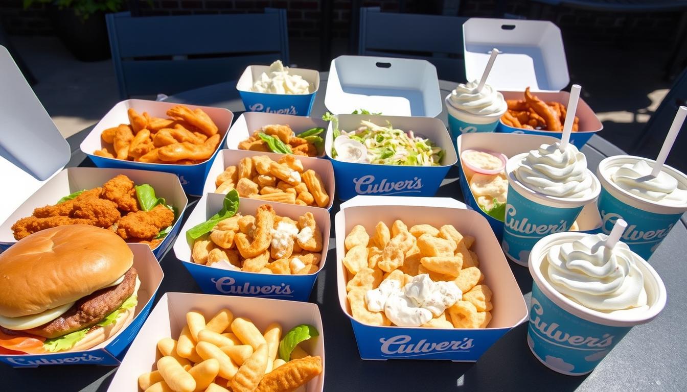 Culver's Takeout Menu