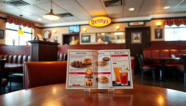 Denny's Senior Discount Menu