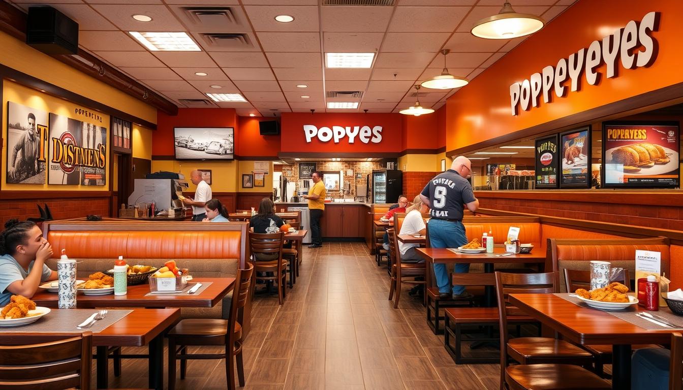 Dine-In Popeyes Menu With Prices