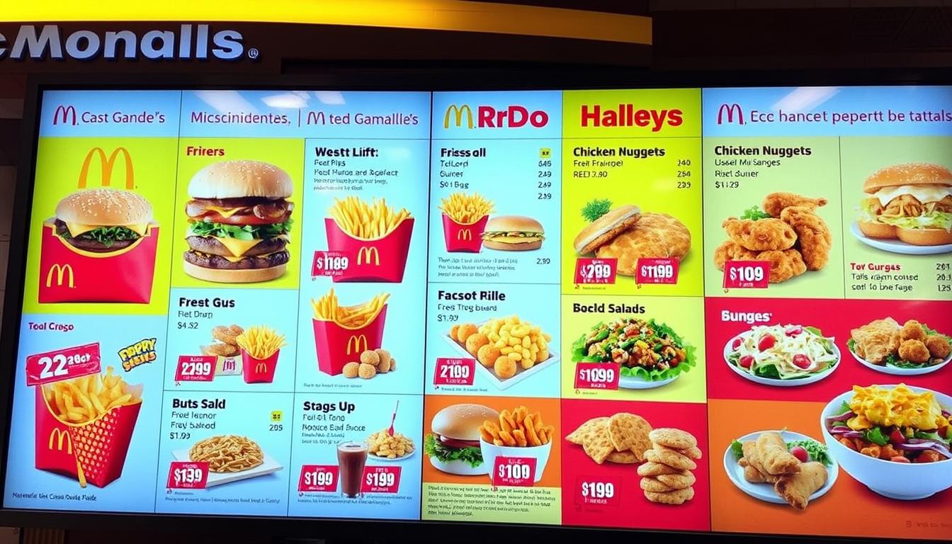 McDonald's Casa Grande Menu With Prices