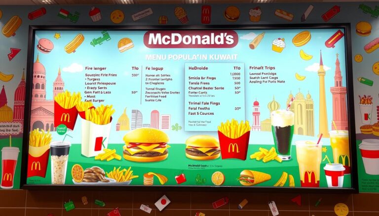 McDonald's Kuwait Menu With Prices