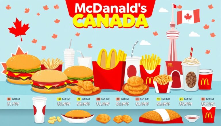 McDonald's Menu Canada With Prices