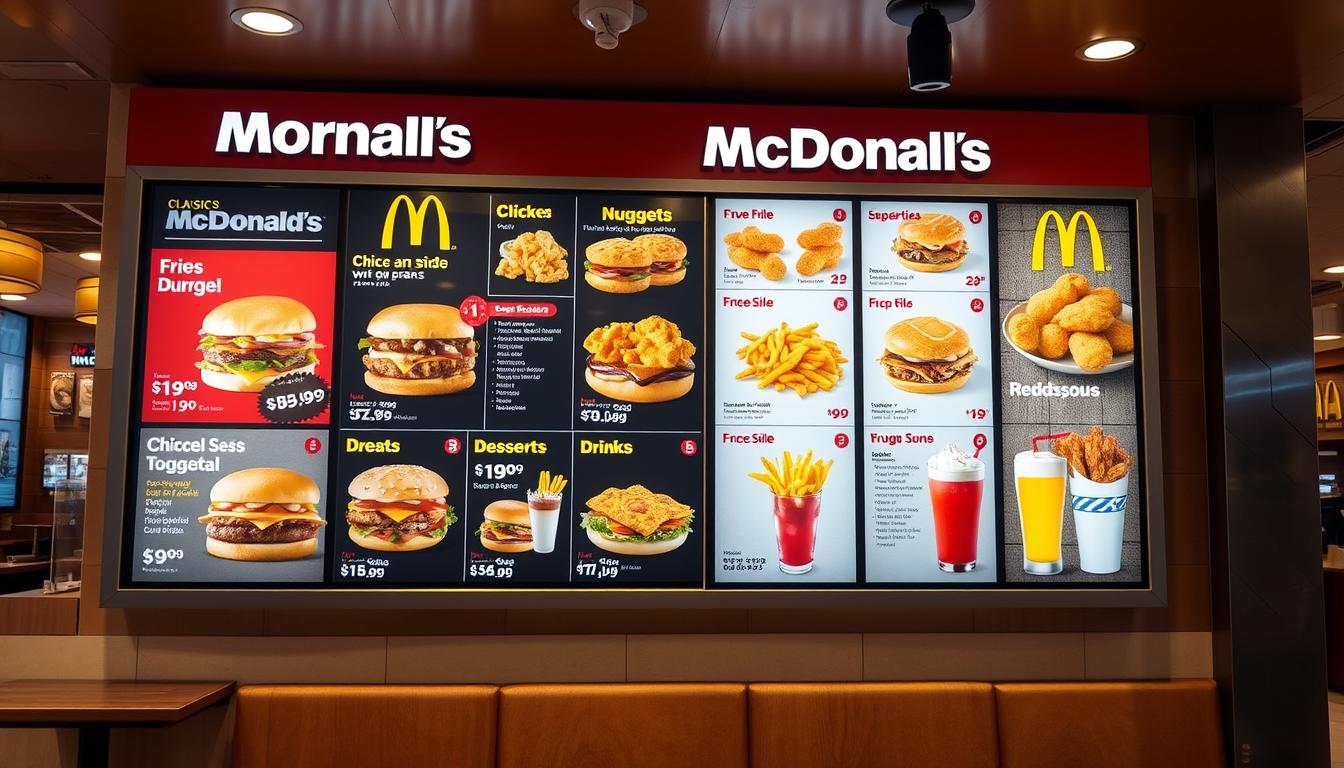 McDonald's Menu With Prices Today