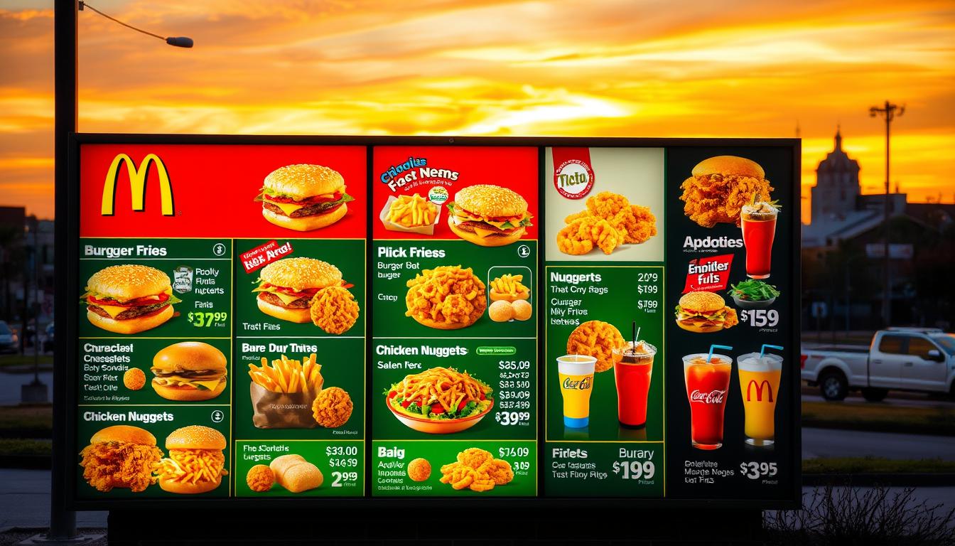 McDonald's Menu With Prices Tulsa