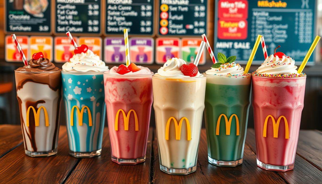 McDonald's Milkshake Menu With Prices