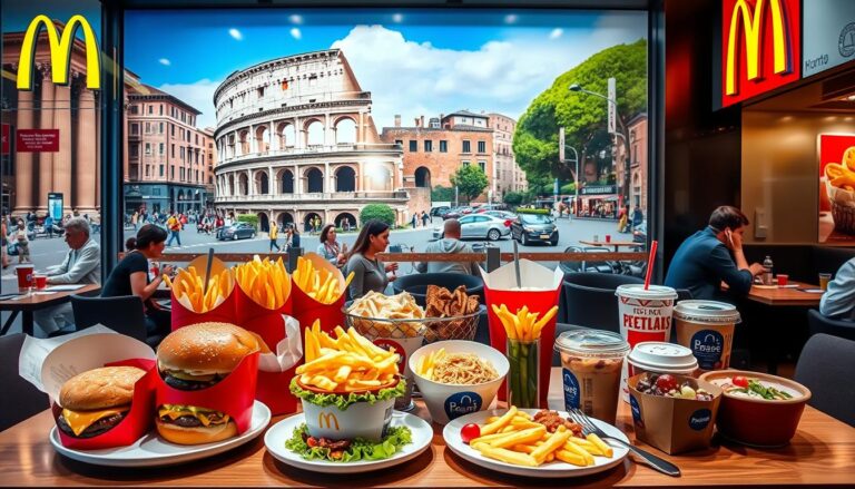 McDonald's Rome Menu With Prices