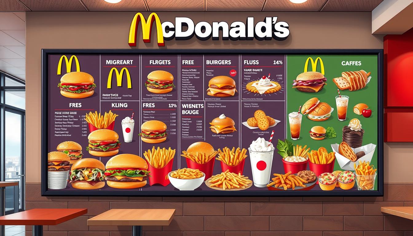 McDonald's Sioux Falls Menu With Prices